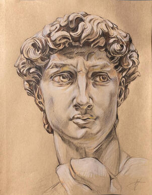 DAVID BY MICHELANGELO